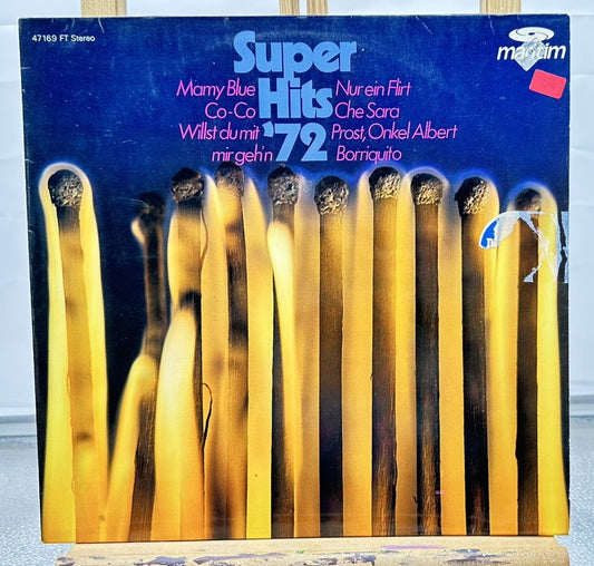 Super Hits 72 Record In  Good Condition 7390