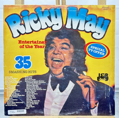 Ricky May Entertainer Of The Year 35 Smashing Hits Vinyl Record - In  GC 7397