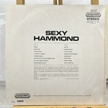 Sexy Hammond - 16 More Hits Volume 2 - Vinyl Record In OK Condition 7404