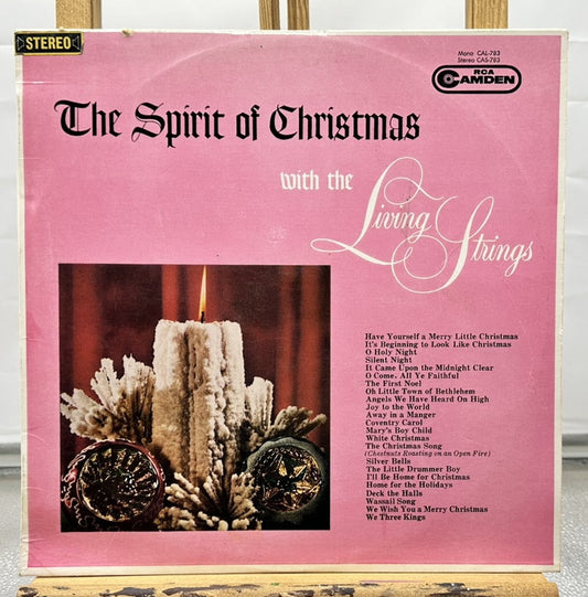The Spirit Of Christmas - With The Living Strings Record - In  Good Cond 7405