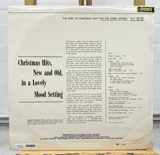 The Spirit Of Christmas - With The Living Strings Record - In  Good Cond 7405
