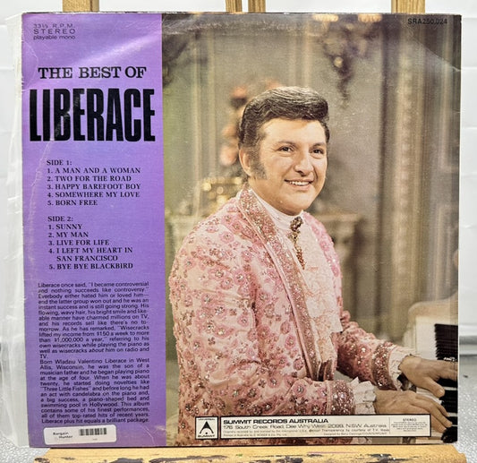 The Best Of Liberace Vinyl Record - In  Good Condition 7403