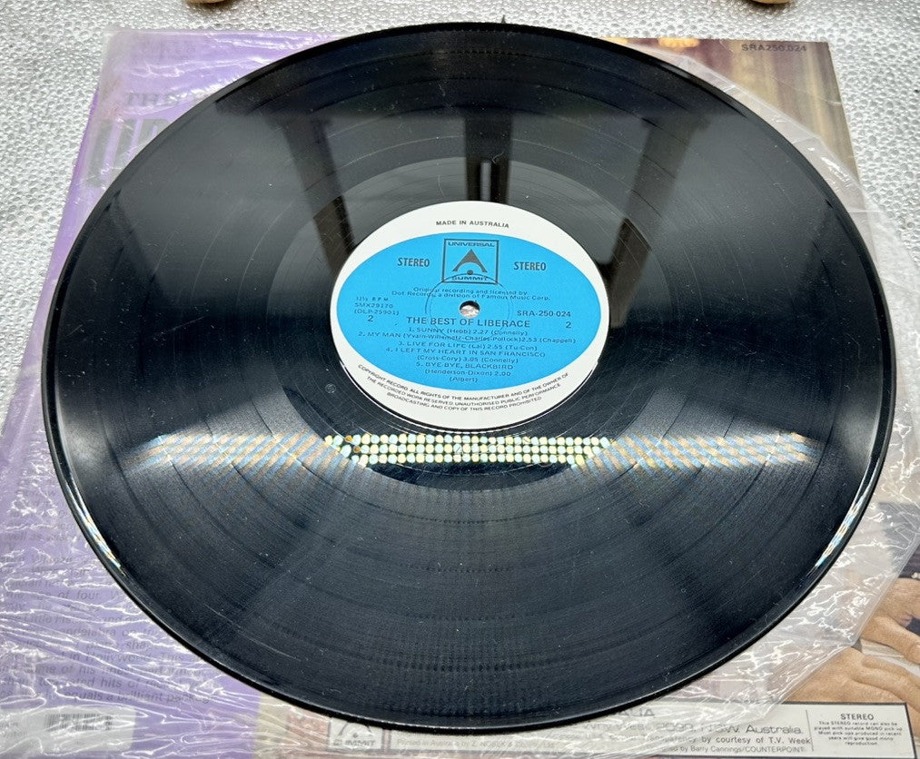 The Best Of Liberace Vinyl Record - In  Good Condition 7403