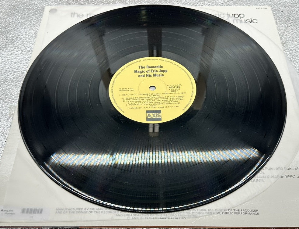 The Romantic Magic Of Eric Jupp And His Music Don Burrows Record In GC 7402