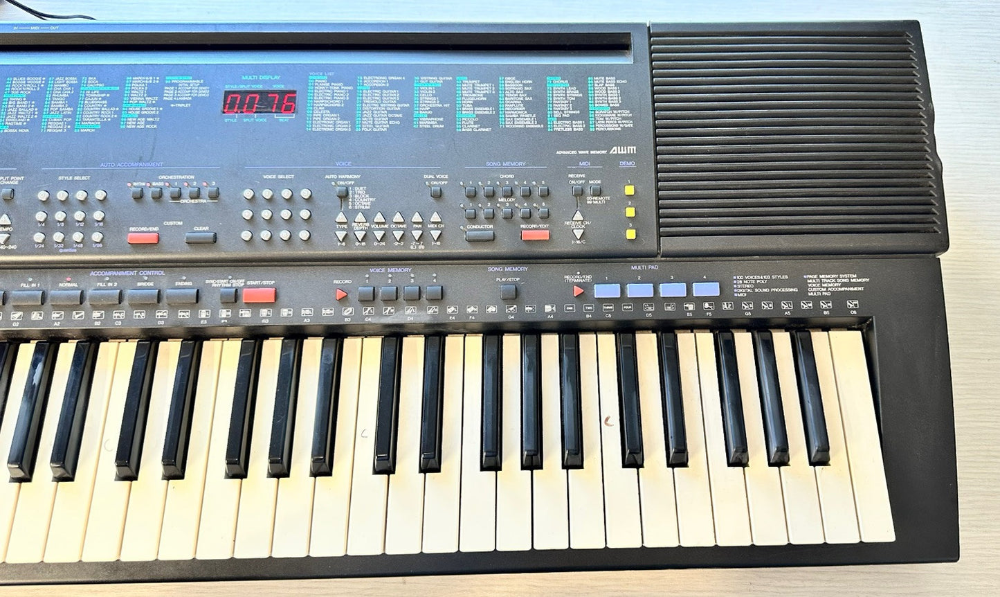 Yamaha PSR.500 Keyboard Controller Used Working In OK Condition 8508