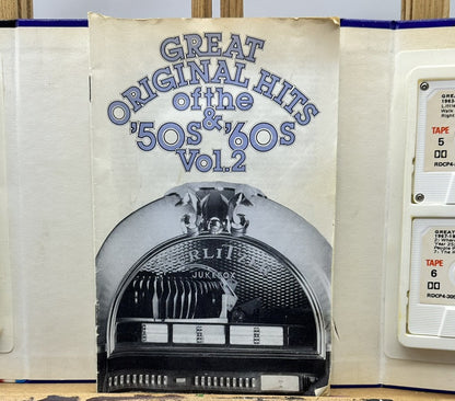 Great Original Hits Of The '50s And '60s Vol.2 Tape Box Set Juke Box Greats 6665