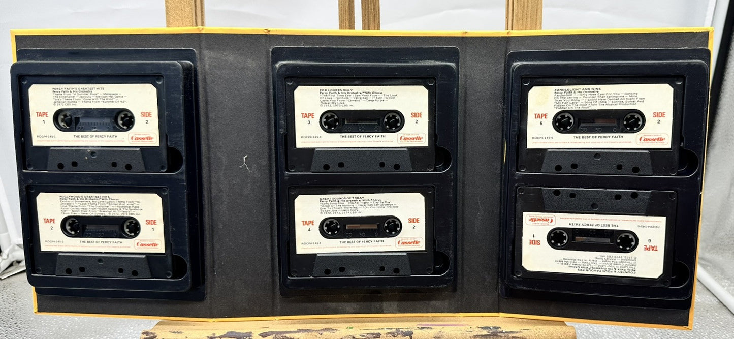 Easy Listening - The Best Of Percy Faith Tape Box Set In Good Condition 6666