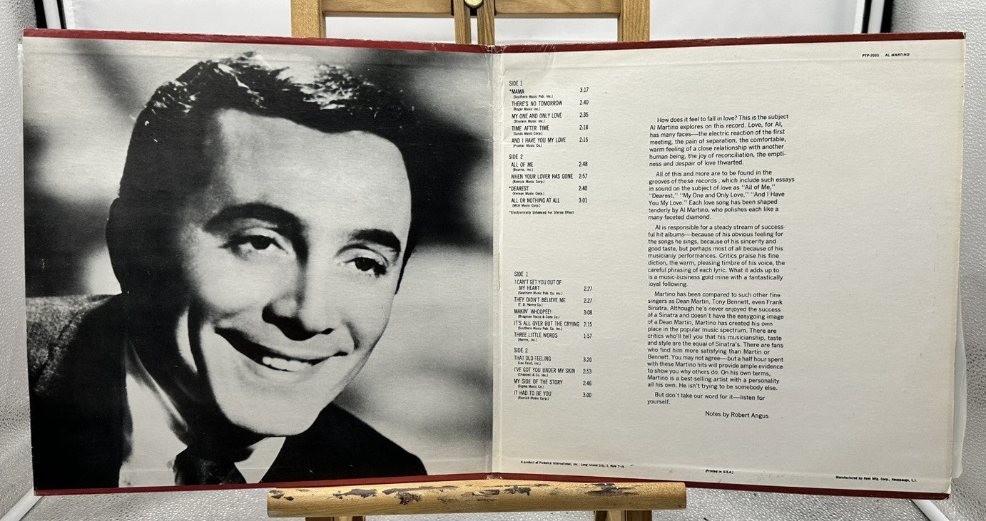 Al Martino - Two Sensational Albums In One Hit Package Record In  Good Cond 7383