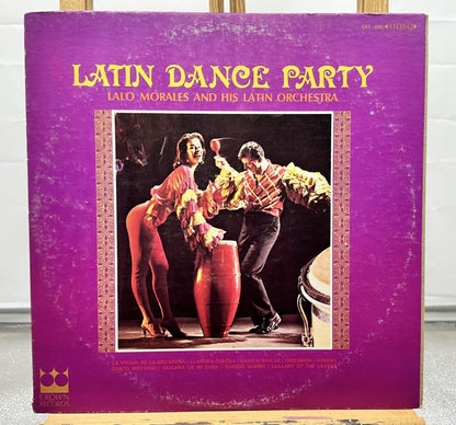 LALO MORALES - LATIN DANCE PARTY - CROWN Vinyl Record In Ok Condition 7388