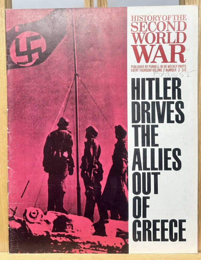 History Of The Second World War II VOL. 2 NO. 2 Magazine In Good Condition