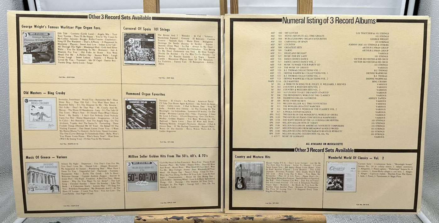 The Irish Rovers 3 Record Set In  Good Condition 7399