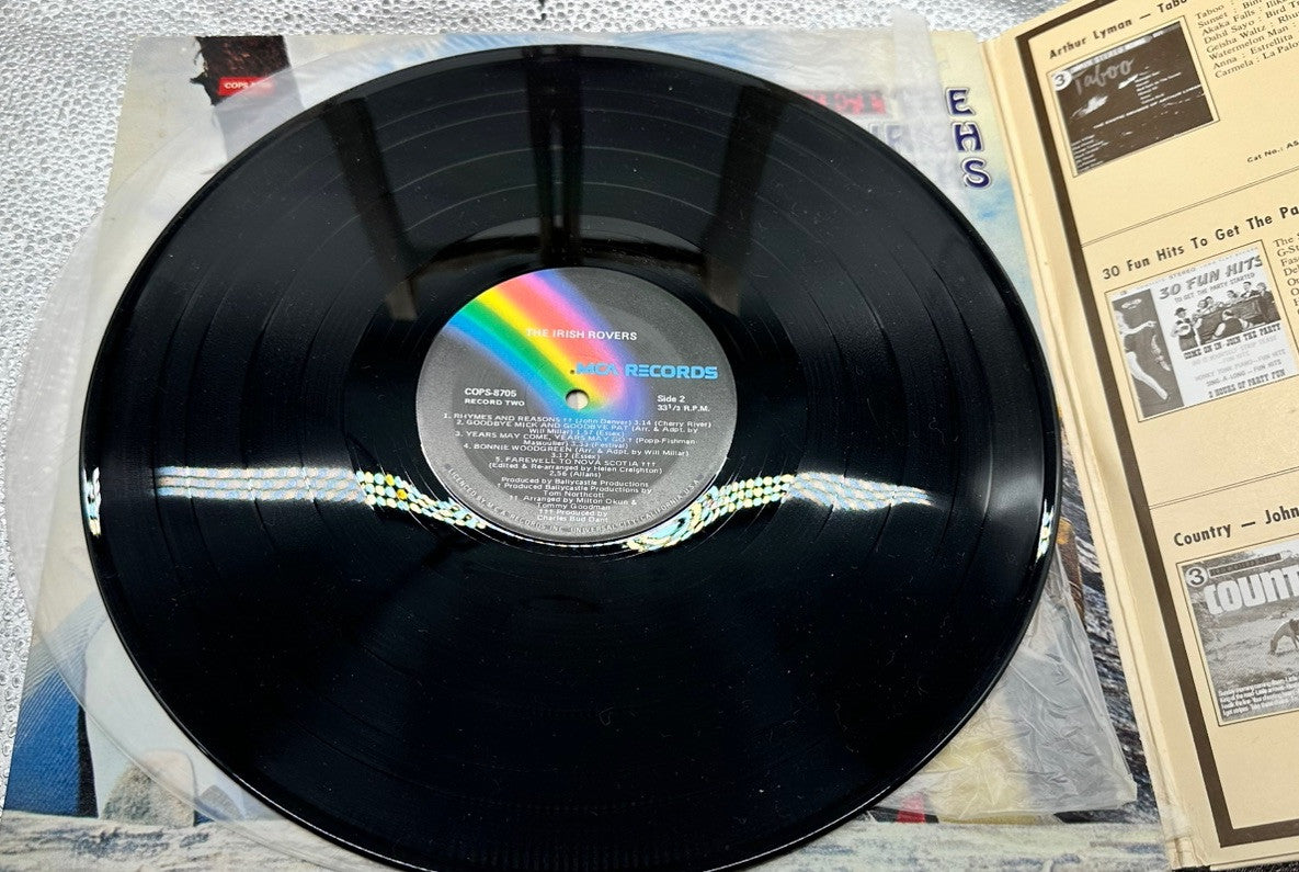 The Irish Rovers 3 Record Set In  Good Condition 7399