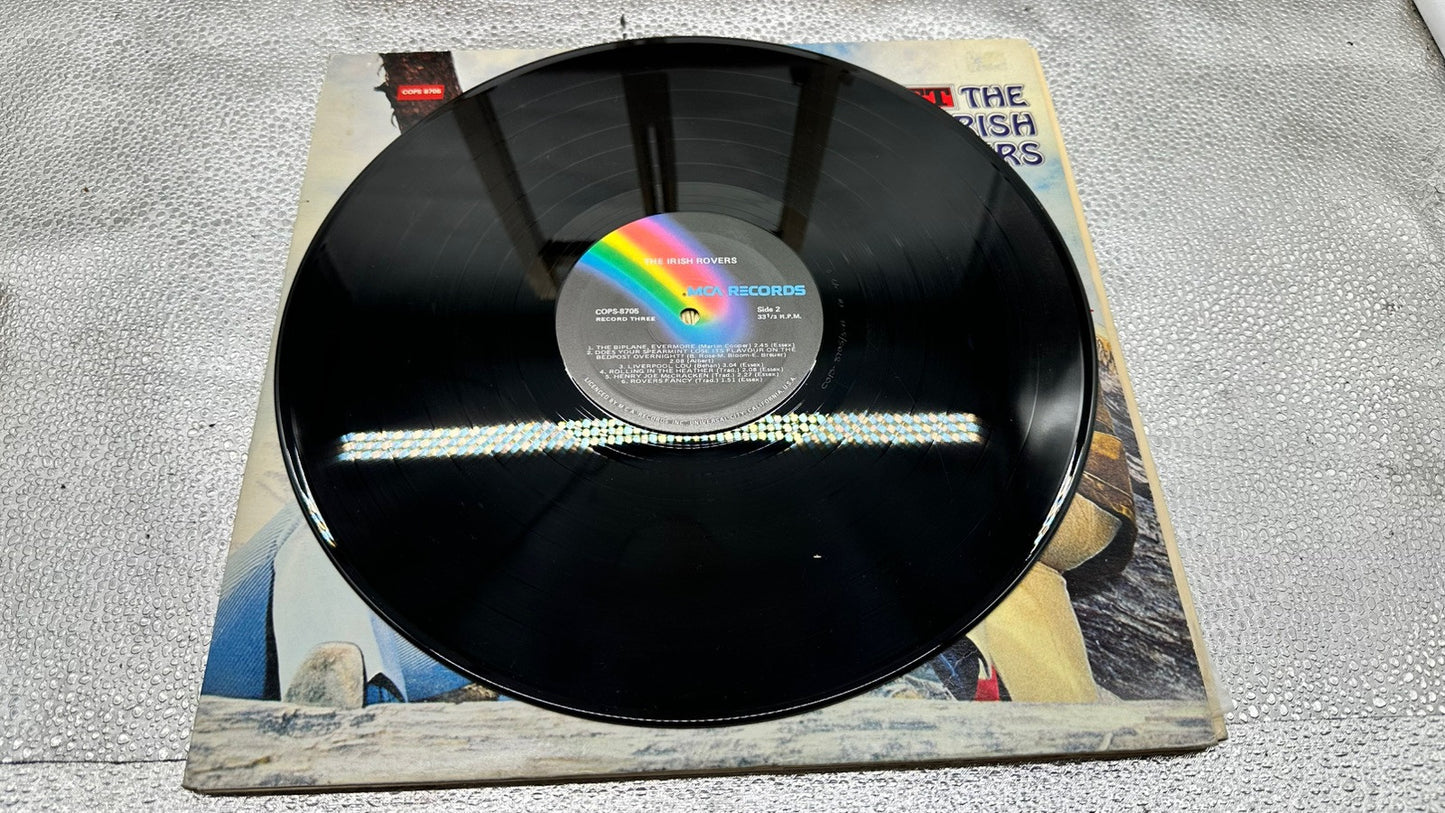 The Irish Rovers 3 Record Set In  Good Condition 7399
