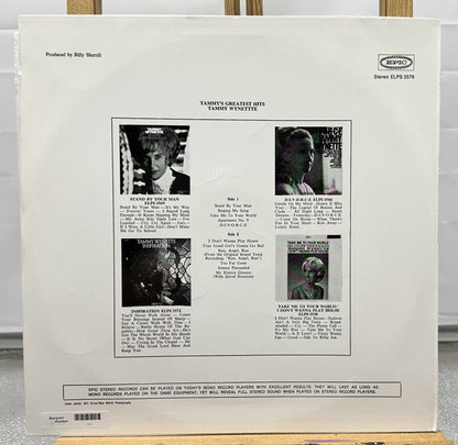Tammy's Greatest Hits By Tammy Wynette Record In  Good Condition 7416