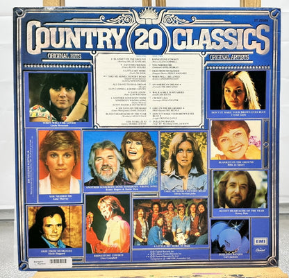 Country Classics 20 Original Hits Record In  Good Condition 7418