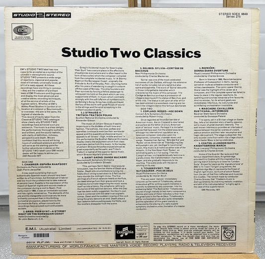 Studio Two Classics Record In  Good Condition 7421