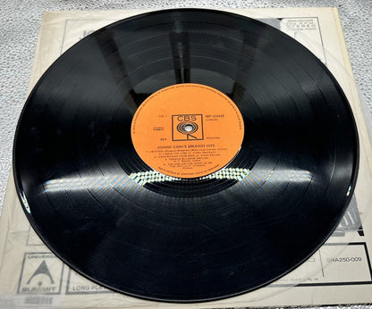 Johnny Cash - Story Songs Of The Trains And Rivers Record In Good Condition 6982