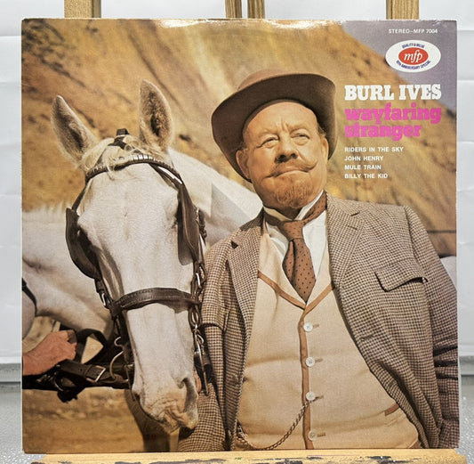 Burl Ives - Wayfaring Stranger Record In  Good Condition 6970