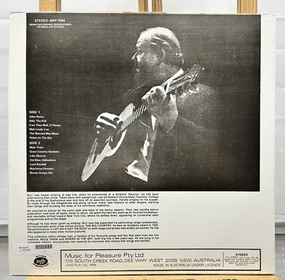 Burl Ives - Wayfaring Stranger Record In  Good Condition 6970