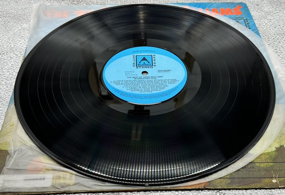 The Best Of Hank Williams 16 Great Hits Record In Good Condition 6964
