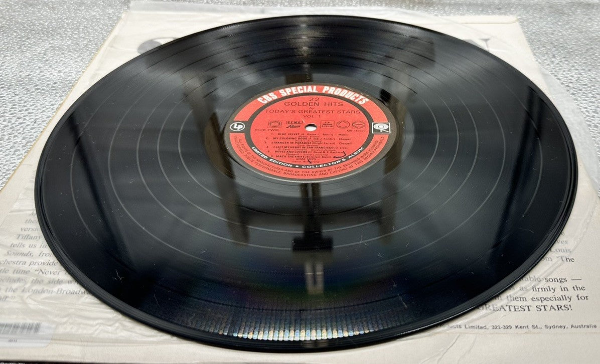 22 GOLDEN HITS Vol 1 Mixed Artists Soundtrack Record In Good Condition 6914