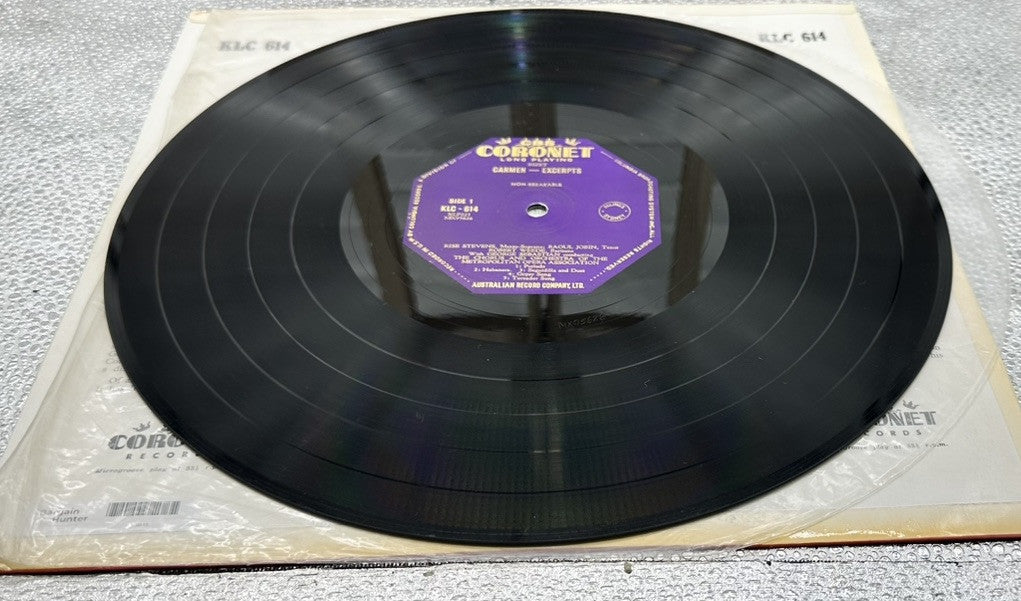Bizet, Carmen - Rise Stevens As Carmen Record In Good Condition 6913