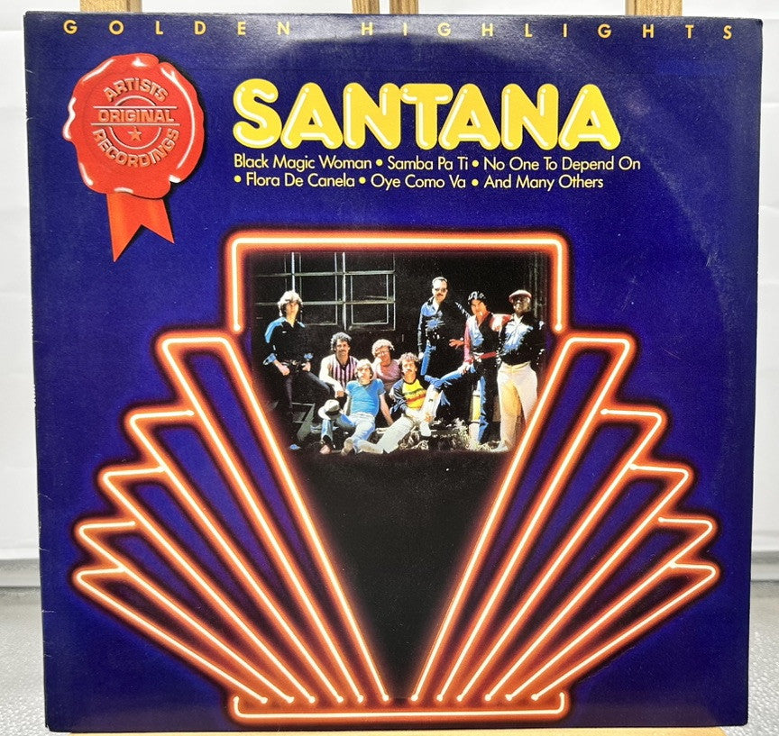 Golden Highlights : Santana Record In Good Condition 6980