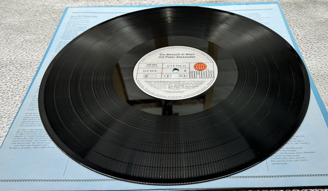 Peter Alexander - Ein Besuch In Wien Mit Peter Ale Record In Good Condition 6919