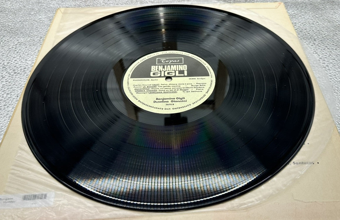 Benjamino Gigli Record In Good Condition 6934