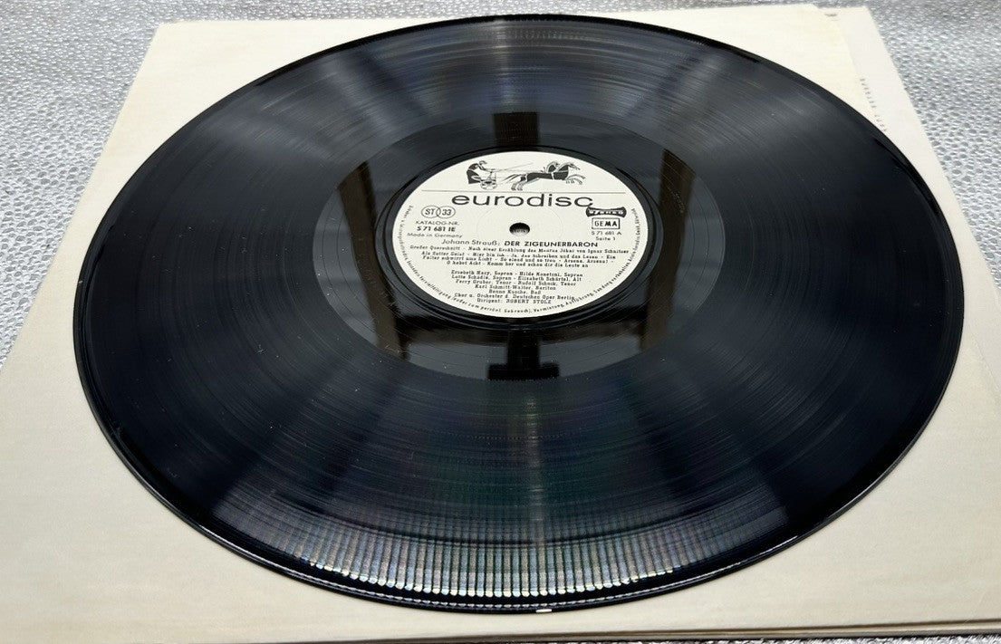 Johann Strauss - Robert Stolz - Rudolf Schock - The Gypsy Baron Record 6916