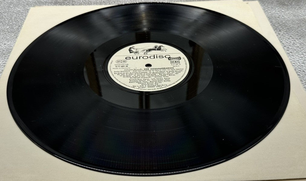 Johann Strauss - Robert Stolz - Rudolf Schock - The Gypsy Baron Record 6916