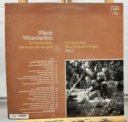 Klaus Wunderlich – 24 Melodien, Die Man Nie Vergißt, Vol. 1 Record In GC 7420