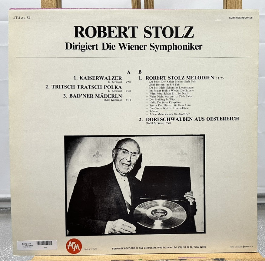Robert Stolz : Dirigiert Die Wiener Symphoniker Vol. 1 Record In GC 6898