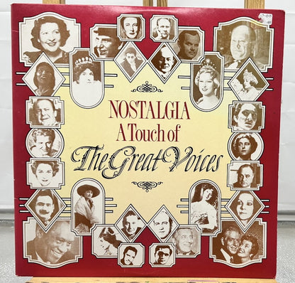Nostalgia A Touch Of The Great Voices Record In Good Condition 7412