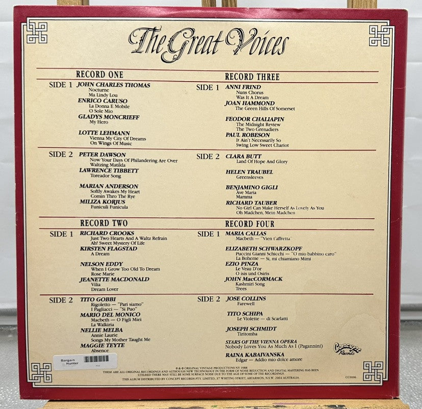 Nostalgia A Touch Of The Great Voices Record In Good Condition 7412