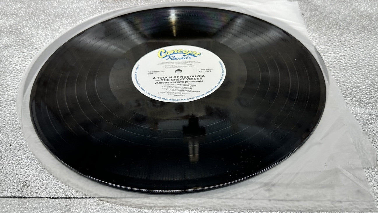 Nostalgia A Touch Of The Great Voices Record In Good Condition 7412