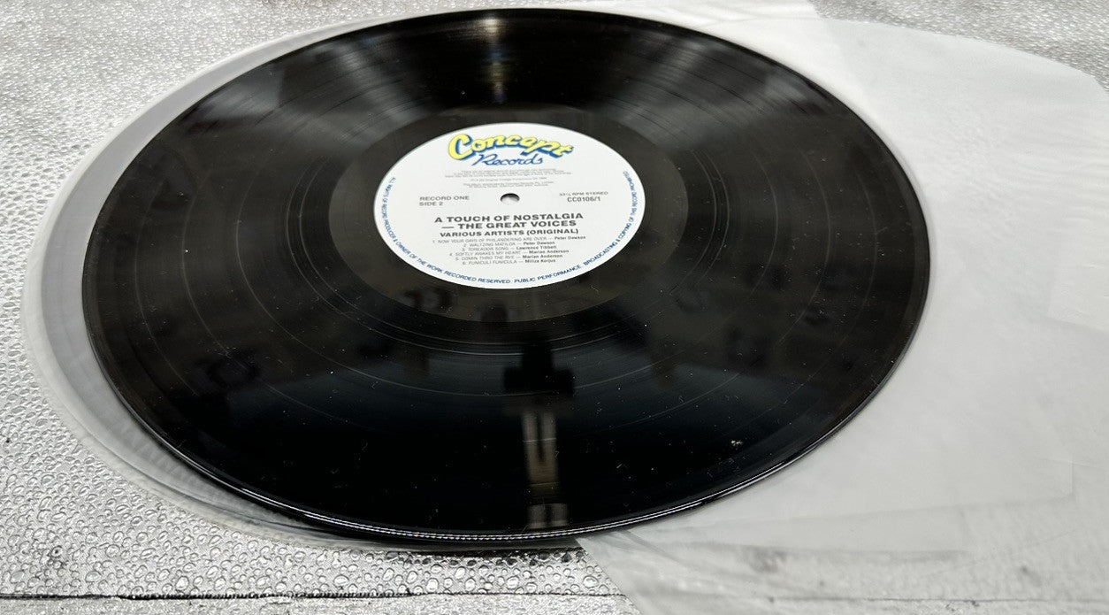 Nostalgia A Touch Of The Great Voices Record In Good Condition 7412