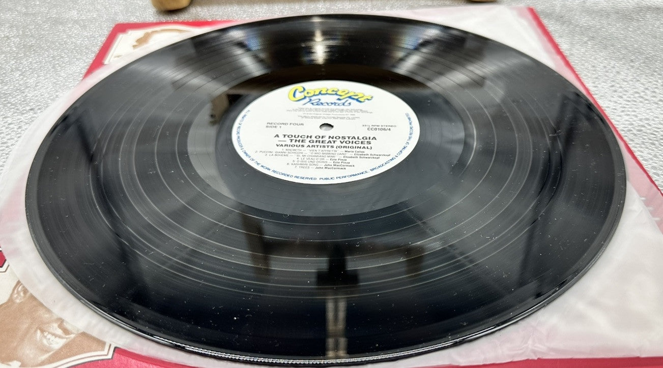 Nostalgia A Touch Of The Great Voices Record In Good Condition 7412