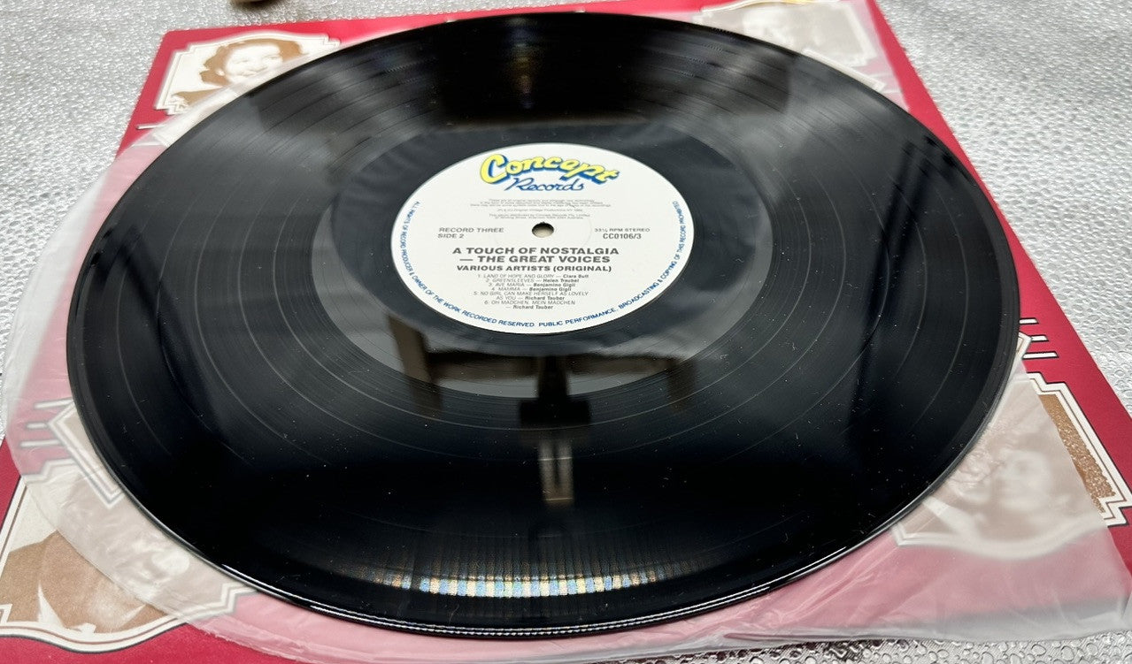 Nostalgia A Touch Of The Great Voices Record In Good Condition 7412