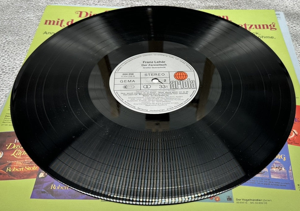Heinz Wallberg Franz Lehar Der Zarewitsch Record In Good Condition 6896