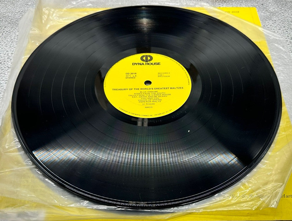 A Treasury of the World's Greatest Waltzes Record In Good Condition 6945