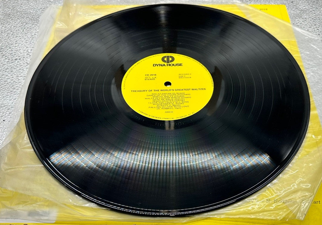 A Treasury of the World's Greatest Waltzes Record In Good Condition 6945