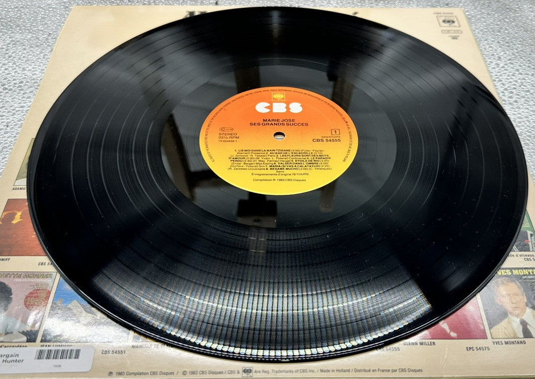 Marie-José – Ses Grands Succès Record In Good Condition 7409