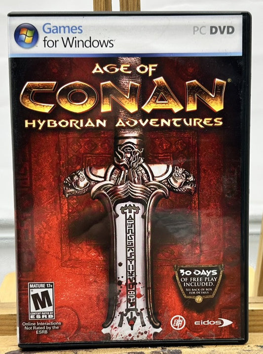 Age Of Conan Hyborian Adventures - PC Game In Good Condition 8466