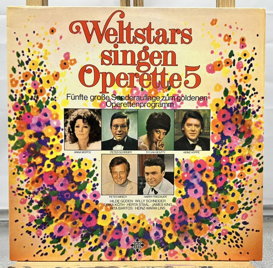 Weltstars Singen Operette 5 Record In Good Condition 6924