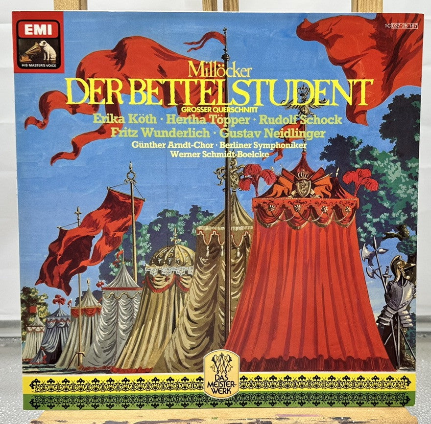 Millocker Der Bettelstudent Grosser Querschnitt Record In Good Condition 6926