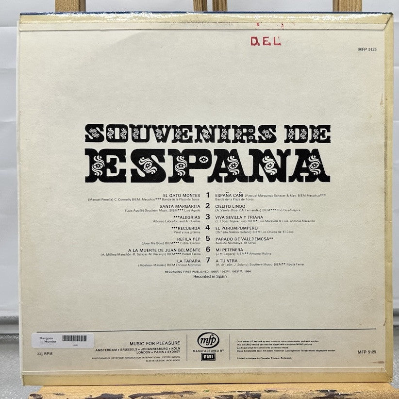 Souvenirs De Espana Record In Good Condition 6989