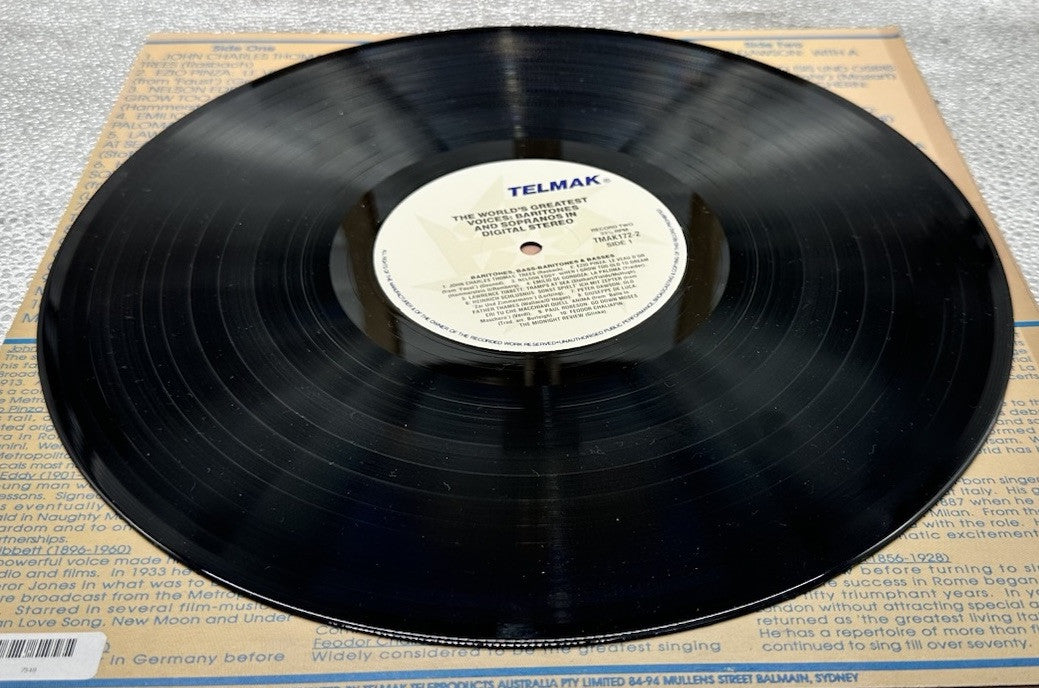 The World's Greatest Voices : VARIOUS ARTISTS Record In Good Condition 7348