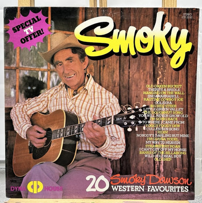 Smoky Dawson : 20 Western Favourites Record In Good Condition 7358