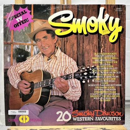 Smoky Dawson : 20 Western Favourites Record In Good Condition 7358